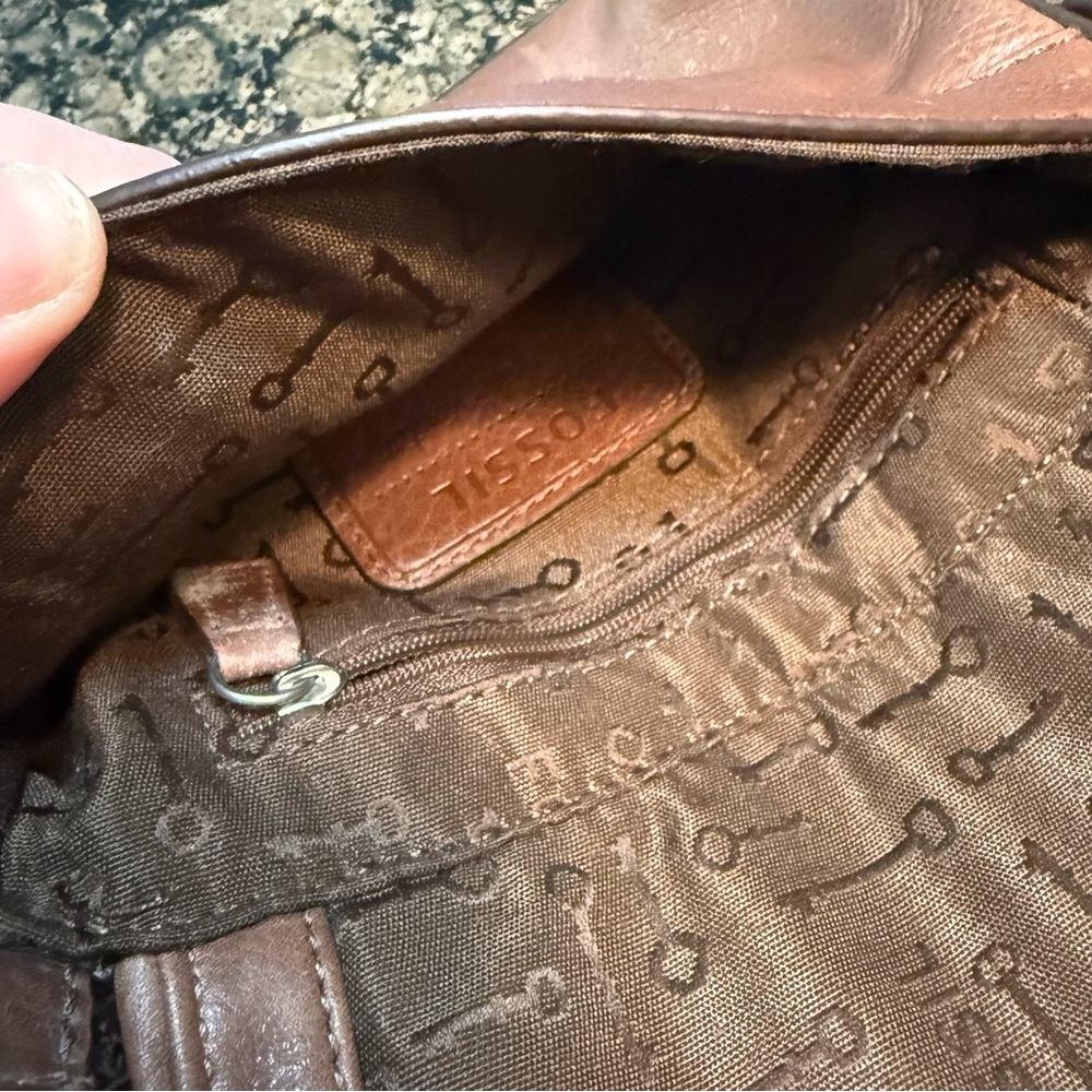 Fossil Women's Multicolor Patchwork Leather Bag - image 9